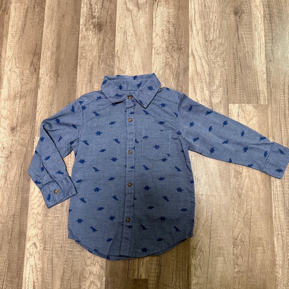Carter's Toddler Boy's Button Up Shirt, Size 3T - Picture 2 of 5